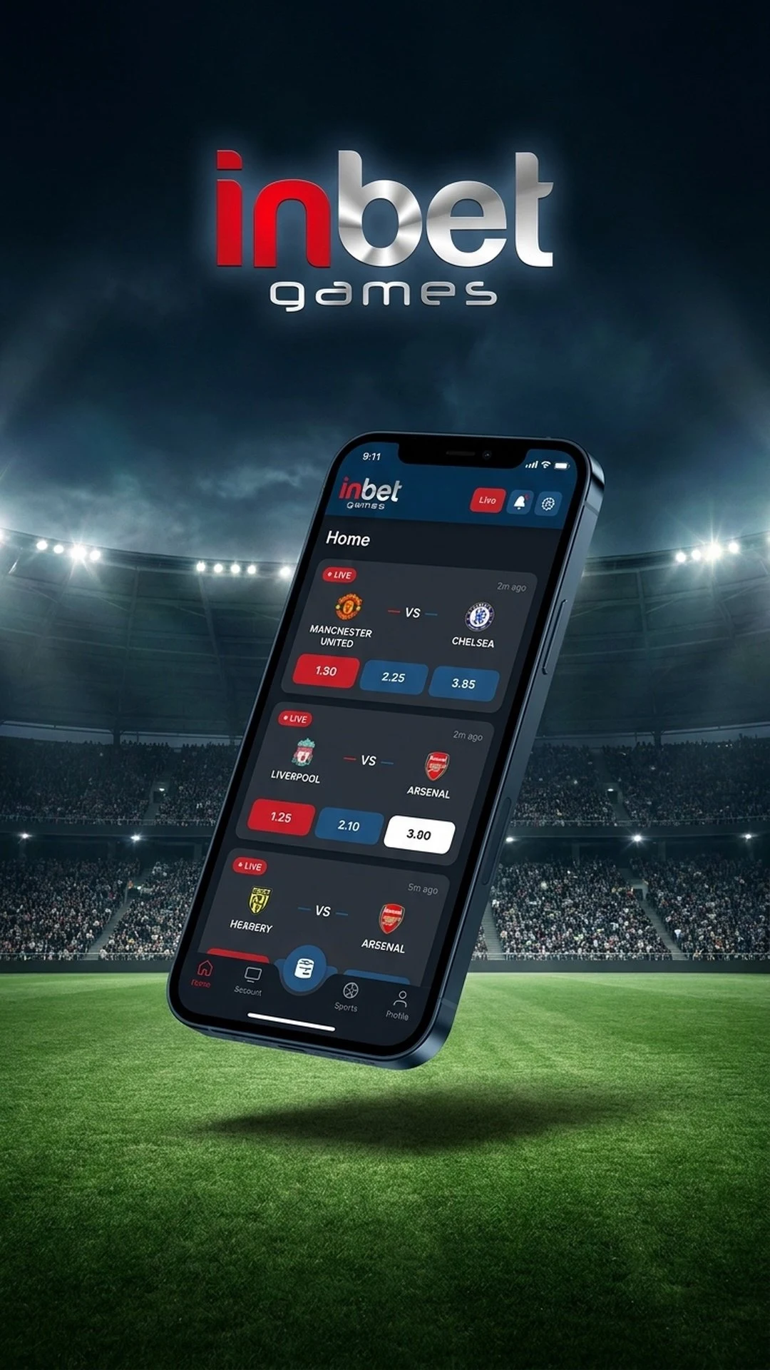 Inbet screenshot